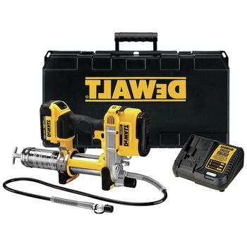 汽车| Dewalt DCGG571M1 20V MAX锂离子无绳润滑脂枪套件(4 Ah)